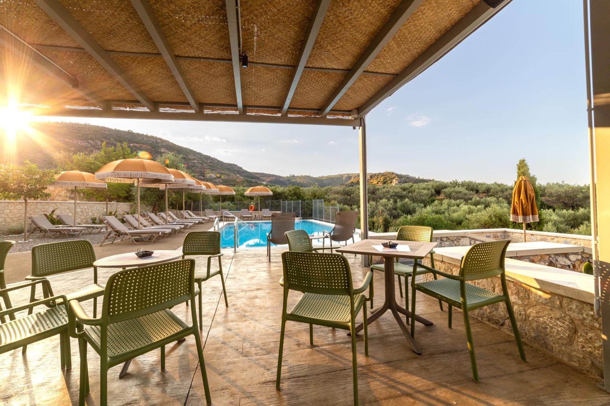Olympia Zervea Studios With Pool - Apartment Кардамілі Екстер'єр фото