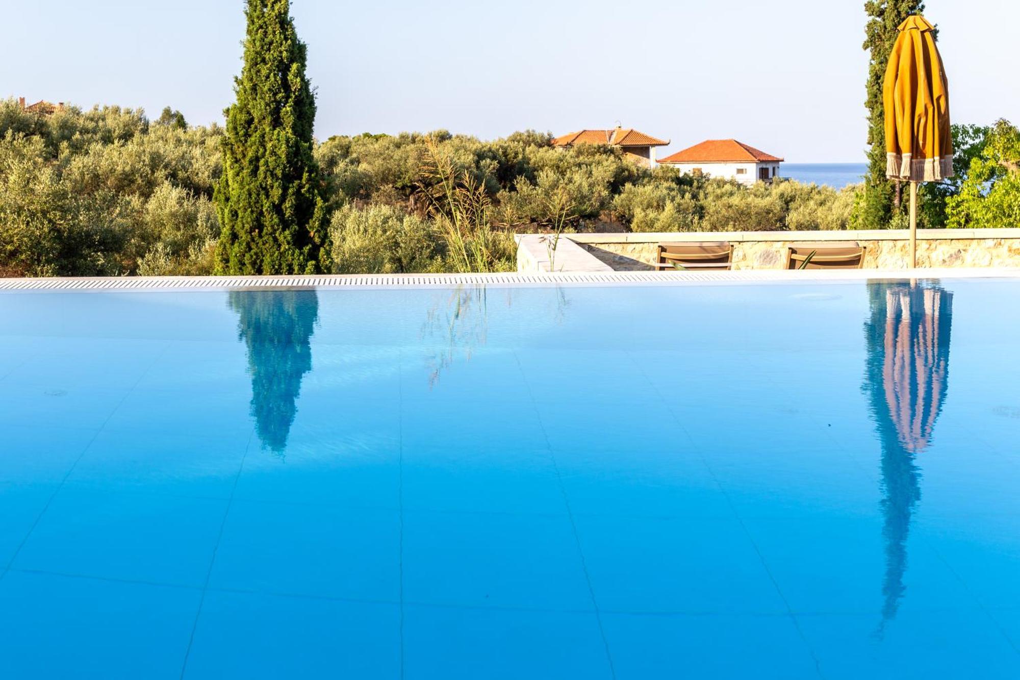 Olympia Zervea Studios With Pool - Apartment Кардамілі Екстер'єр фото